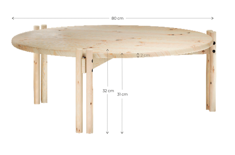Køb Bord lavt Sticks Table - Lush Green | 2.499,00 | Fri fragt over 149 kr. | Hurtig levering | Dag til dag levering | Karup Design | Bord, Sofabord, Rundt bord