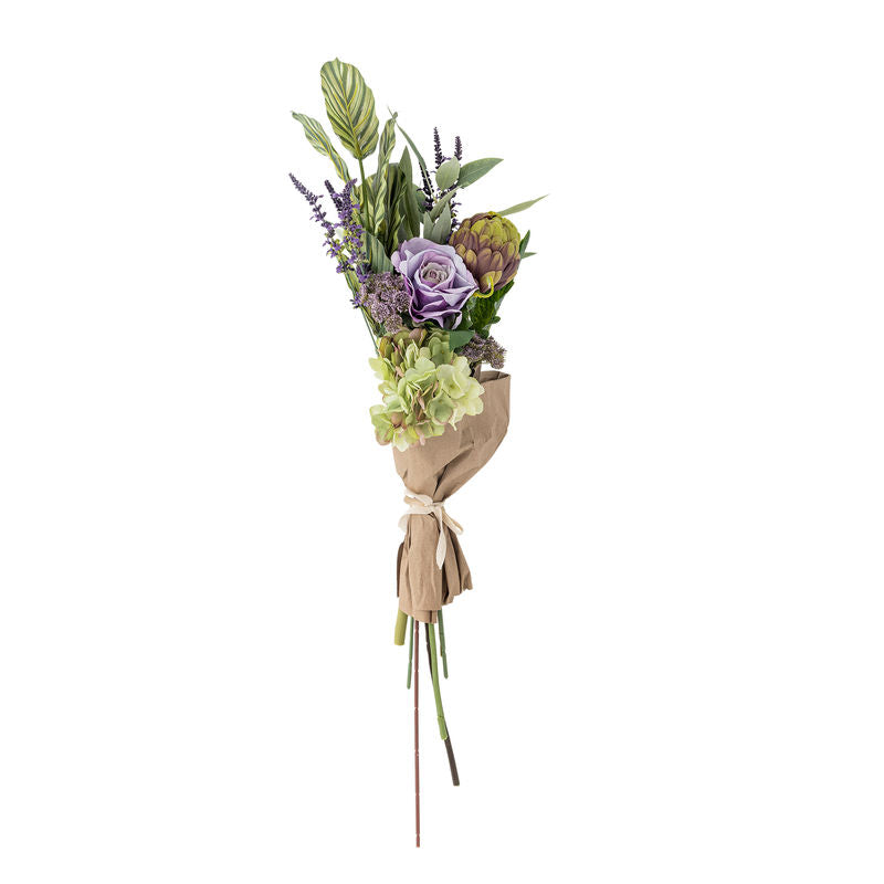 Køb Buket Whisper Lilla | 479,00| Fri fragt fra 249 kr. | Flere varianter | Hurtig levering | Dag til dag levering | Bloomingville | Kunstig Buket, Kunstige Blomster, Plastik, Evighedsblomster