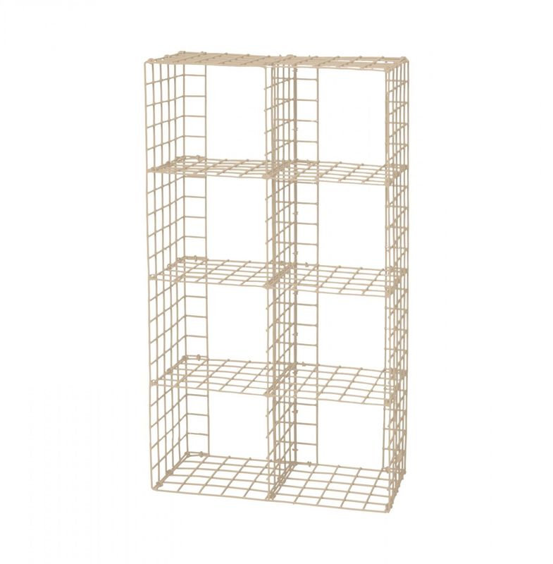 Køb Kophylde CUP RACK 2x4 - Creme beige | 999,00 | Fri fragt over 149 kr. | Hurtig levering | Dag til dag levering | Kalager Design | Køkkenhylde, Hylde, Hylder, Hyldeløsning, Opbevaring, Pynt, Kophylde, Sættekasse, Kopreol