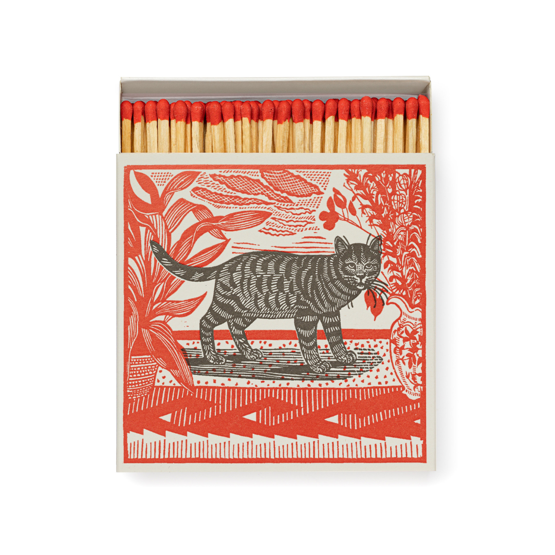 Køb Æske med 100 tændstikker - Ariane's Green Tiger | 69,95 | Fri fragt over 149 kr. | Hurtig levering | Dag til dag levering | Archivist Gallery |