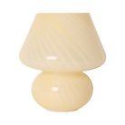 Smuk bordlampe fra Au Maison i stribet glas. Vælg mellem flere farver og størrelser. Lampen er mundblæst | Hurtig levering | Fri fragt over 149kr