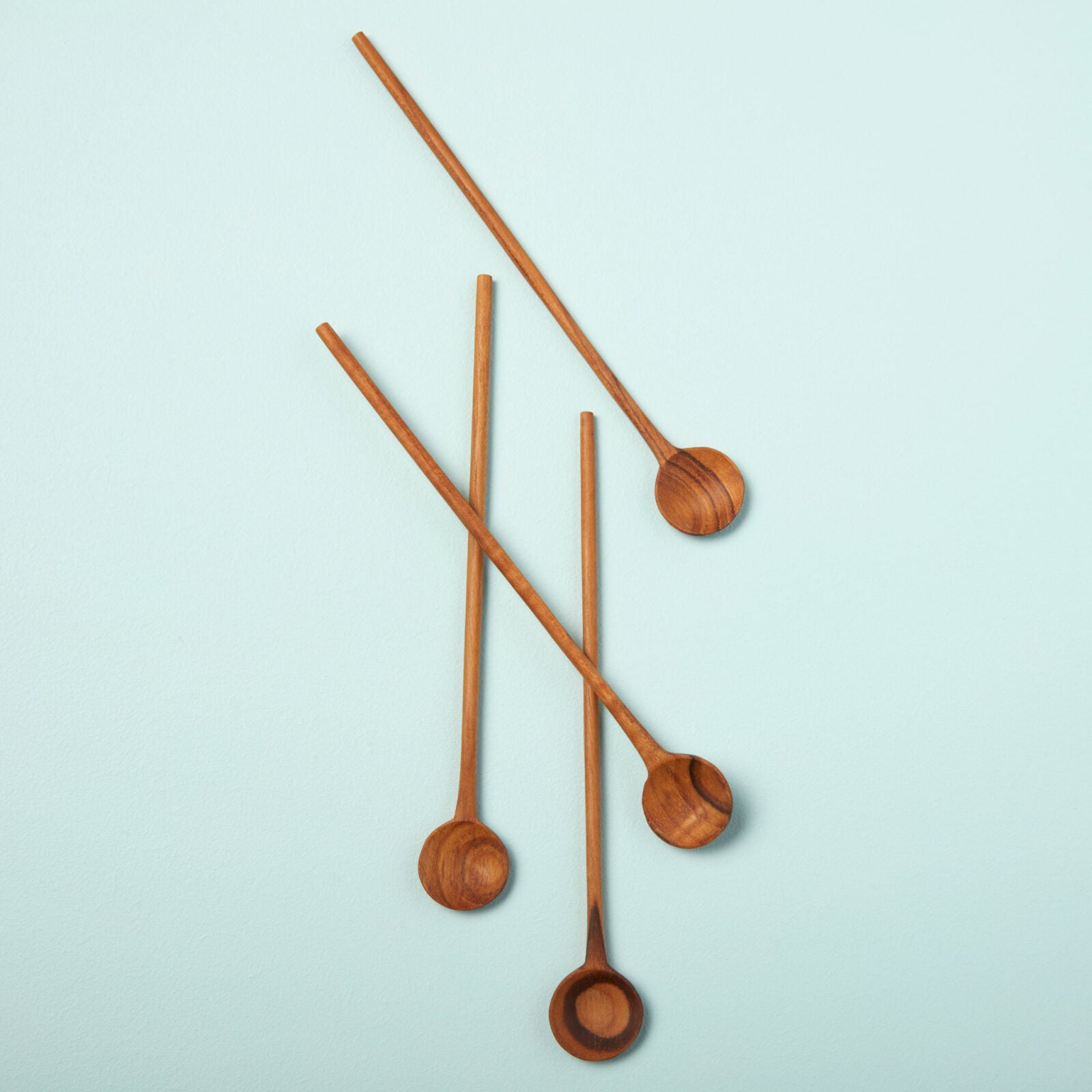 Køb Ske tynd Teak | fra 36,95 | Fri fragt over 149 kr. | Hurtig levering | Dag til dag levering | be home | Træske, Teaktræ, Håndlavet, Thailand, Træ, Ske i træ, Cocktail, Stirrer