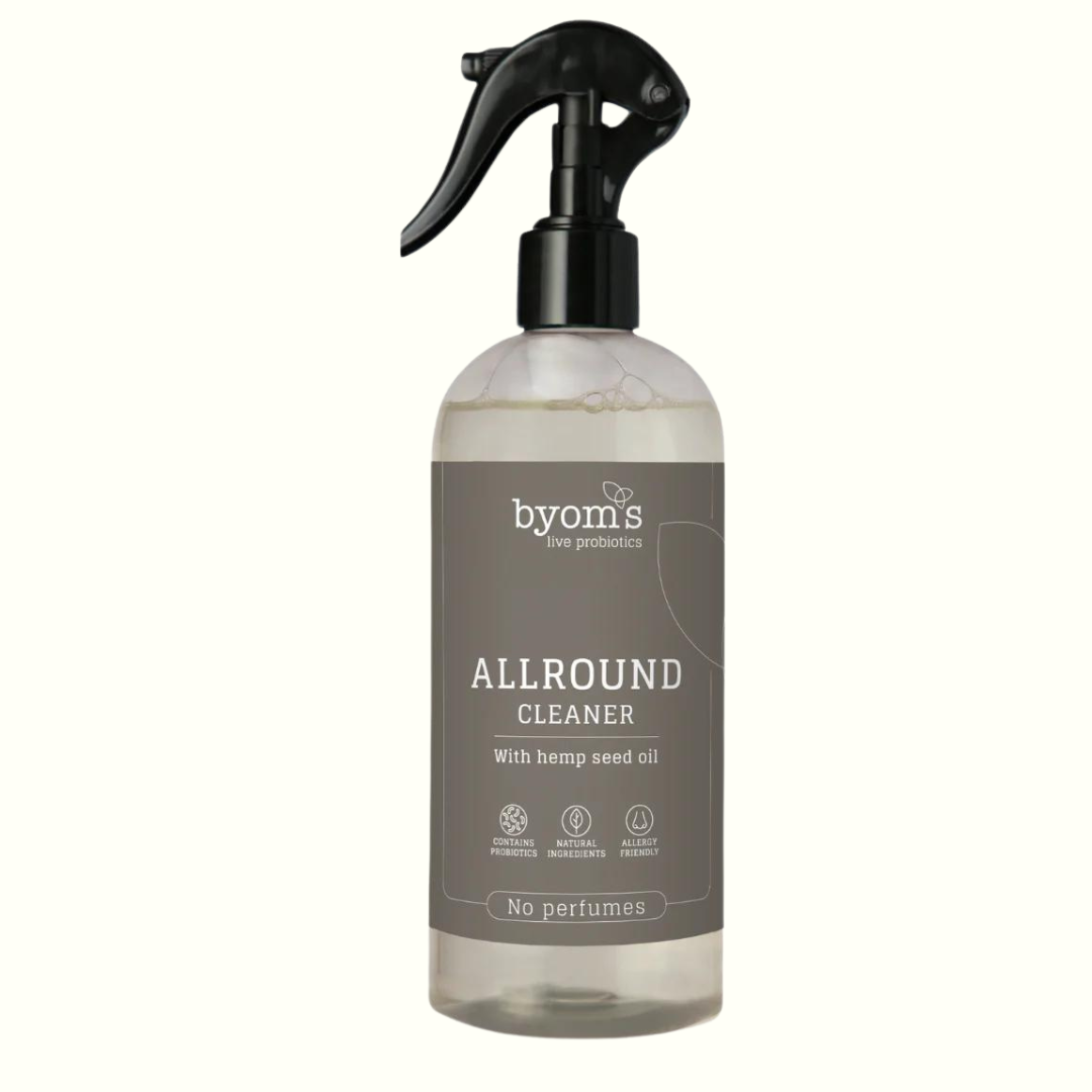 Køb Allround Cleaner med hampefrøolie - Probiotic Allround Cleaner - Uden parfume | 99,95 | Fri fragt over 149 kr. | Hurtig levering | Dag til dag levering | byoms | Rengøring, Moderne rengøring, Moderne husholdning, Uden kemi, Rengøring af havemøbler, Træværk