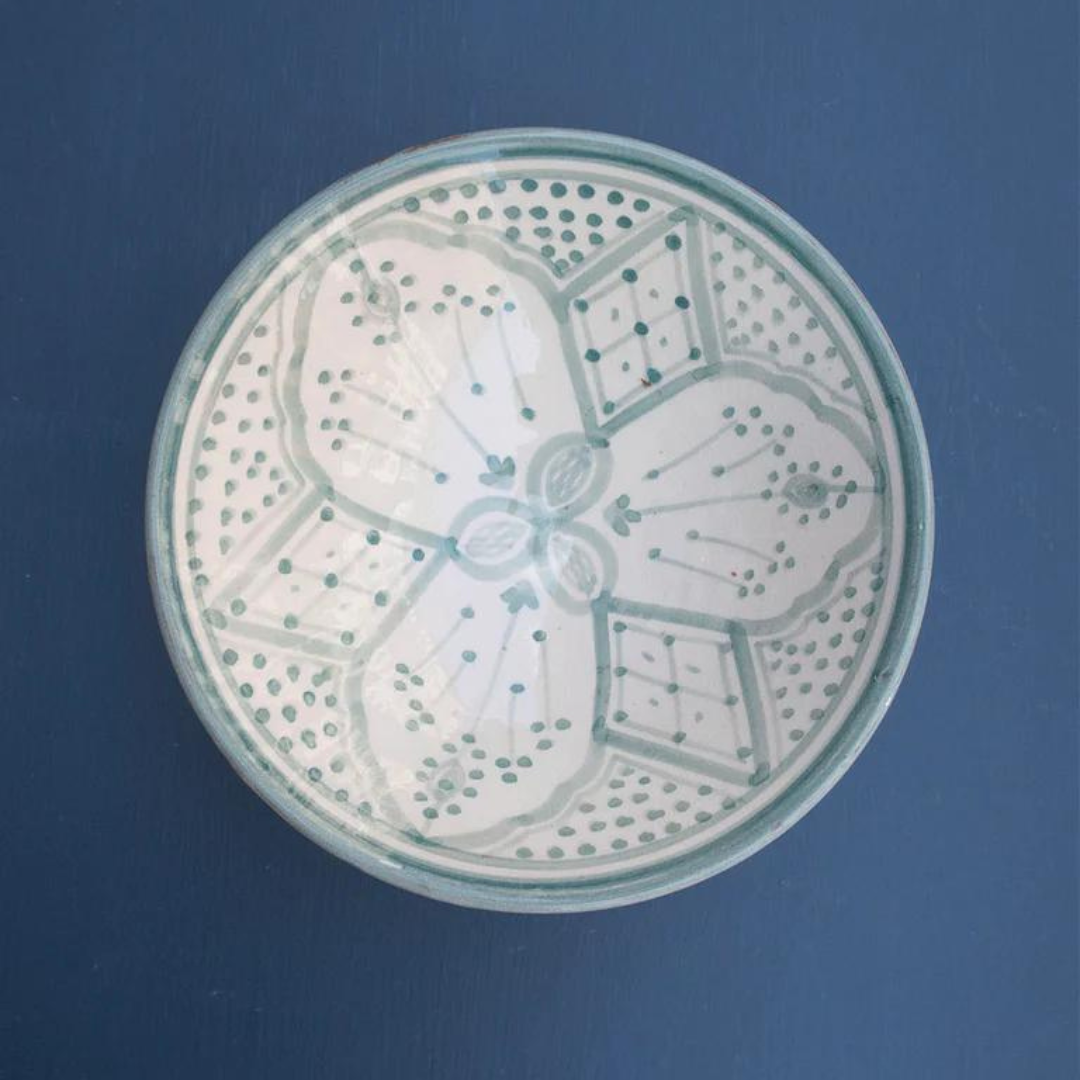 Køb Skål Atlas Pastel Bowl M | 224,95 | Fri fragt over 149 kr. | Hurtig levering | Dag til dag levering | Craft Sisters | Håndlavet, Autentisk marokkansk keramik, Unikt, Pastel farver