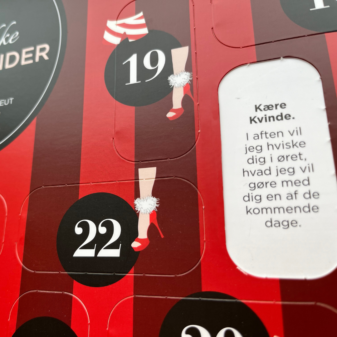 Køb Den frække julekalender. Perfekt gaveidé | Hurtig levering | Fri fragt fra 249 kr