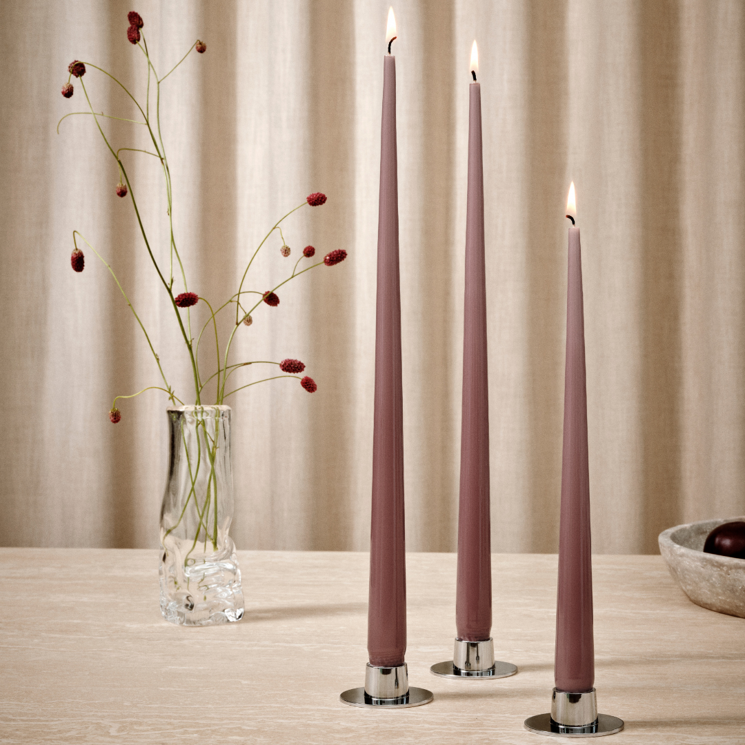 Køb Lysestage - sæt af 2 stk | 349,00 | Fri fragt fra 249 kr. | Hurtig levering | Dag til dag levering | Ester & Erik | Stage, Lys, Stearinlys, Adventsstage, Dekoration, Juledekoration, BLank, Børstet