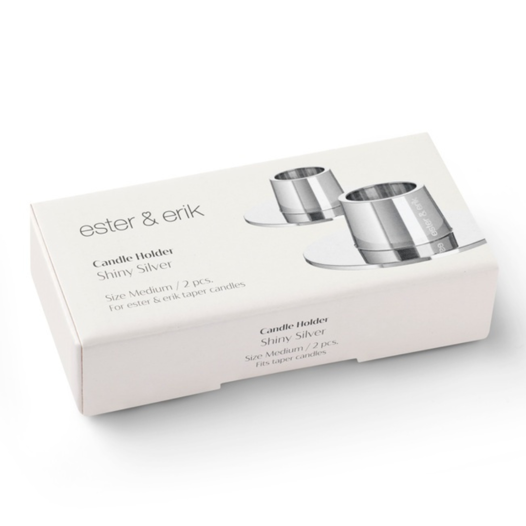 Køb Lysestage - sæt af 2 stk | 349,00 | Fri fragt fra 249 kr. | Hurtig levering | Dag til dag levering | Ester & Erik | Stage, Lys, Stearinlys, Adventsstage, Dekoration, Juledekoration, BLank, Børstet