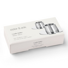 Køb Lysestage - sæt af 2 stk | 349,00 | Fri fragt fra 249 kr. | Hurtig levering | Dag til dag levering | Ester & Erik | Stage, Lys, Stearinlys, Adventsstage, Dekoration, Juledekoration, BLank, Børstet