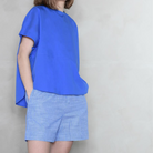 Køb Shorts Sydney string | 449,00 | Findes i flere farver | Fri fragt over 149 kr. | Hurtig levering | Dag til dag levering | Frau | tidløs, klassisk, casual, økologisk bomuld, langtidsholdbar, løse bukser, bomuldsbukser, økologisk bukser, økologisk, miljøbevidst