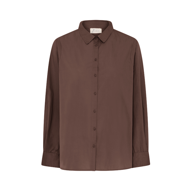 Køb Skjorte Dhaka ls | 549,00 | Findes i flere farver | Fri fragt over 149 kr. | Hurtig levering | Dag til dag levering | Frau | tidløs, klassisk, casual, økologisk bomuld, langtidsholdbar, sommerskjorte, løs skjorte, bomuldsskjorte, økologisk skjorte, økologisk, skjortekjole, lang skjorte, miljøbevidst