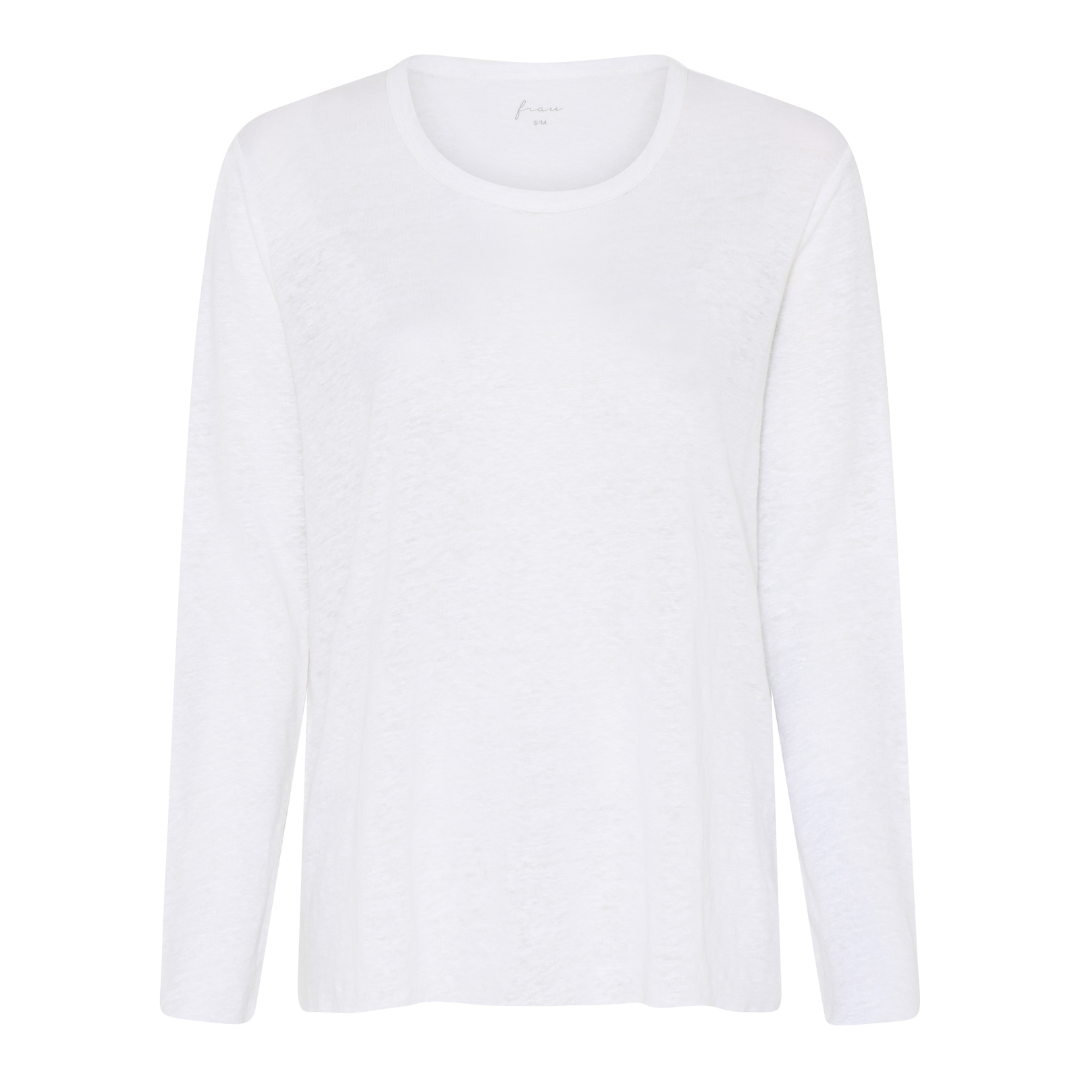 Top med lange ærmer