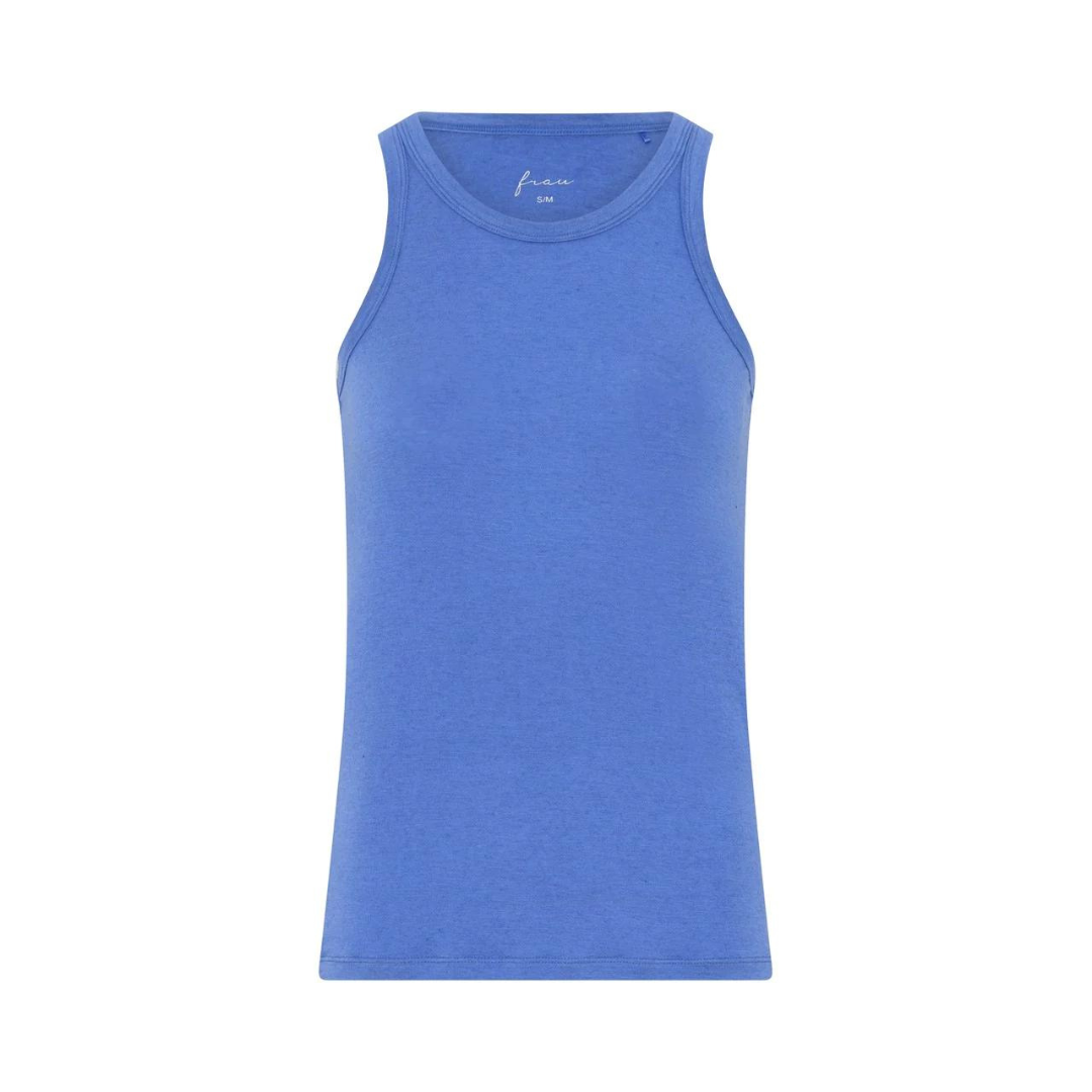 Køb Lucca cashmere tank top | 300,00 | Findes i flere farver | Fri fragt over 149 kr. | Hurtig levering 3-5 dage | Dag til dag levering | Frau | tidløs, klassisk, casual, langtidsholdbar, miljøbevidst, cashmere, elastan, modal, trøje, top uden ærmer, stram
