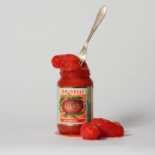 Køb Flåede tomater Økologisk - POMODORI PELATI | 79,95 | Fri fragt over 149 kr. | Hurtig levering | Dag til dag levering | Gridelli | Tomat, Sauce, Madlavning