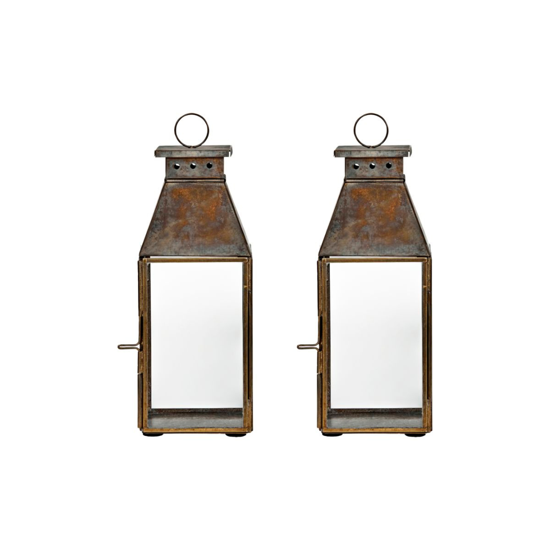 Køb Hurricane Tilka Antik messing | fra 249,95 | Fri fragt over 149 kr. | Hurtig levering | Dag til dag levering | House Doctor, Society of Lifestyle | Lyslanterne, Lys, Udeliv, Indendøre, Belysning, LED lys, Bloklyse, Lyskæde