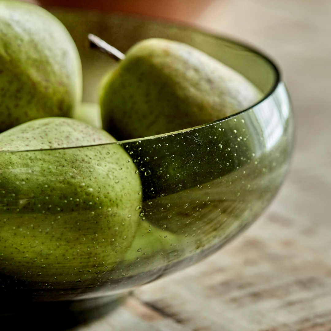 Køb Skål Rain Grøn | fra 299,95 | Fri fragt over 149 kr. | Hurtig levering | Dag til dag levering | House Doctor, Society of Lifestyle | Dekoration, Servering, Rustik, Fad, Pynt, Salatskål, Salatfad