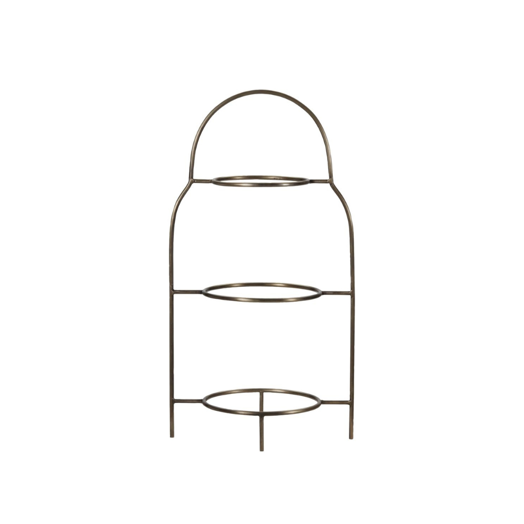 Køb Tallerkenopsats Sana Antik messing finish | fra 399,00 | Fri fragt over 149 kr. | Hurtig levering | Dag til dag levering | House Doctor, Society of Lifestyle | Kageopsats, Opsats