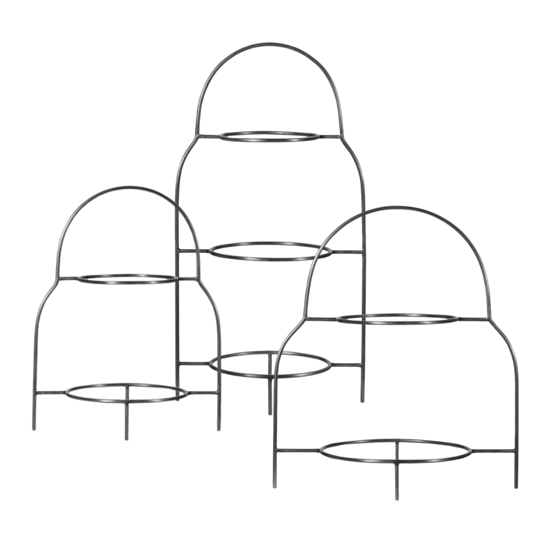 Køb Tallerkenopsats Sana Sølv finish | fra 399,00 | Fri fragt over 149 kr. | Hurtig levering | Dag til dag levering | House Doctor, Society of Lifestyle | Kageopsats, Opsats