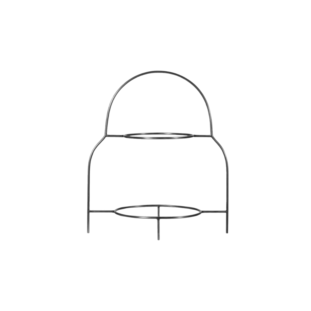 Køb Tallerkenopsats Sana Sølv finish | fra 399,00 | Fri fragt over 149 kr. | Hurtig levering | Dag til dag levering | House Doctor, Society of Lifestyle | Kageopsats, Opsats