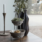 Køb Tallerkenopsats Sana Sølv finish | fra 399,00 | Fri fragt over 149 kr. | Hurtig levering | Dag til dag levering | House Doctor, Society of Lifestyle | Kageopsats, Opsats