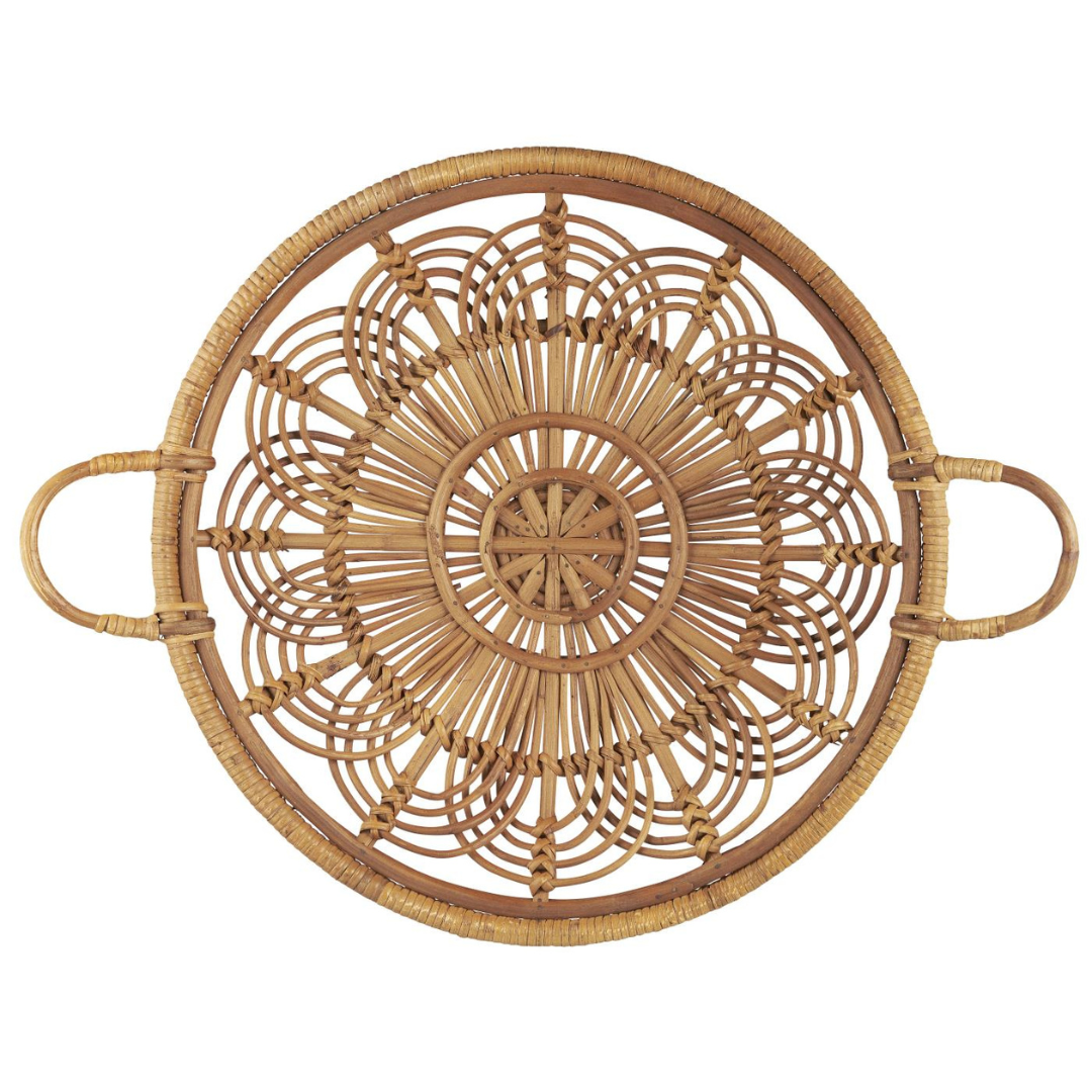 Køb Fad rattan Cane | 1.069,00 | Fri fragt over 249 kr. | Hurtig levering | Dag til dag levering | Ib Laursen | Serveringsbakke, Dekorationsbakke, Bakke til servering, Bakke til pynt, Rattanbakke, Vægdekoration