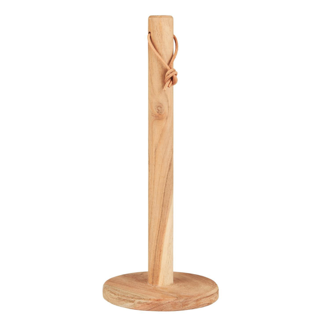 Køb Køkkenrulleholder med lædersnor akacietræ | 229,95 | Fri fragt over 149 kr. | Hurtig levering | Dag til dag levering | Ib Laursen | Køkkenrulle, Køkkenpapir, Husholdningspapir, Holder, Servietholder, Papirholder