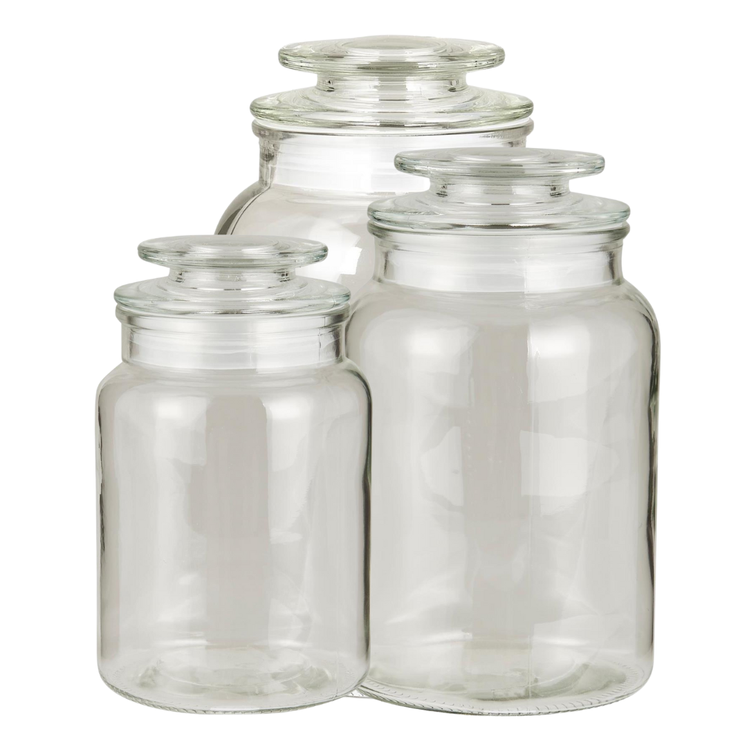 Køb Krukke med låg Glas | fra 39,95 | Flere størrelser | Fri fragt over 249 kr. | Hurtig levering | Dag til dag levering | Ib Laursen | Opbevaringsglas, Morgenmadsglas, Melglas, Dåse, Kaffedåse, Tedåse, Glas med låg, Kæmpe glas