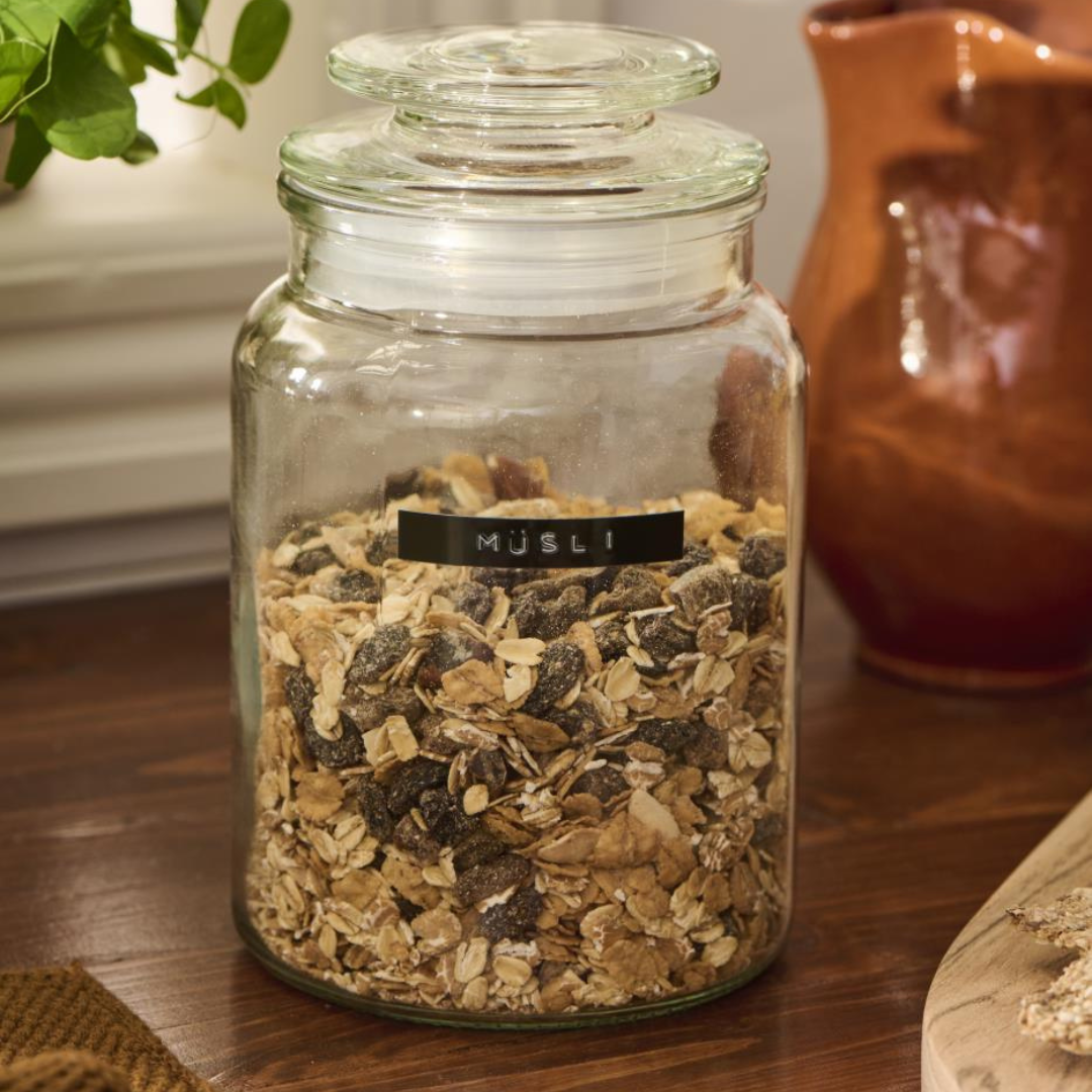 Køb Krukke med låg Glas | fra 39,95 | Flere størrelser | Fri fragt over 249 kr. | Hurtig levering | Dag til dag levering | Ib Laursen | Opbevaringsglas, Morgenmadsglas, Melglas, Dåse, Kaffedåse, Tedåse, Glas med låg, Kæmpe glas