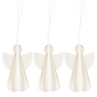 Køb Ophæng Papirklip 3D - sæt af 3 stk | 24,95 | Fri fragt over 249 kr. | Hurtig levering | Dag til dag levering | Ib Laursen | Dekoration, Jul, Julepynt, Pynt, Borddækning, Hvid, Juleophæng, Ophæng, Juletræspynt, Juletræsophæng, Papirklipsophæng, Engle