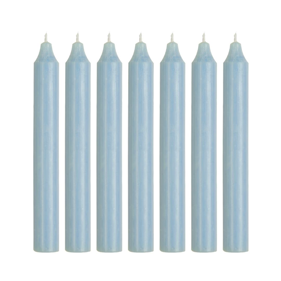 Køb 7 Rustik kertelys | 39,95 | Fri fragt over 149 kr. | Hurtig levering | Dag til dag levering | Ib Laursen | Dekoration, Små stearinlys, Paraffin, Lys, Kertelys, Højde: 18 cm, Diameter: 2,2 cm