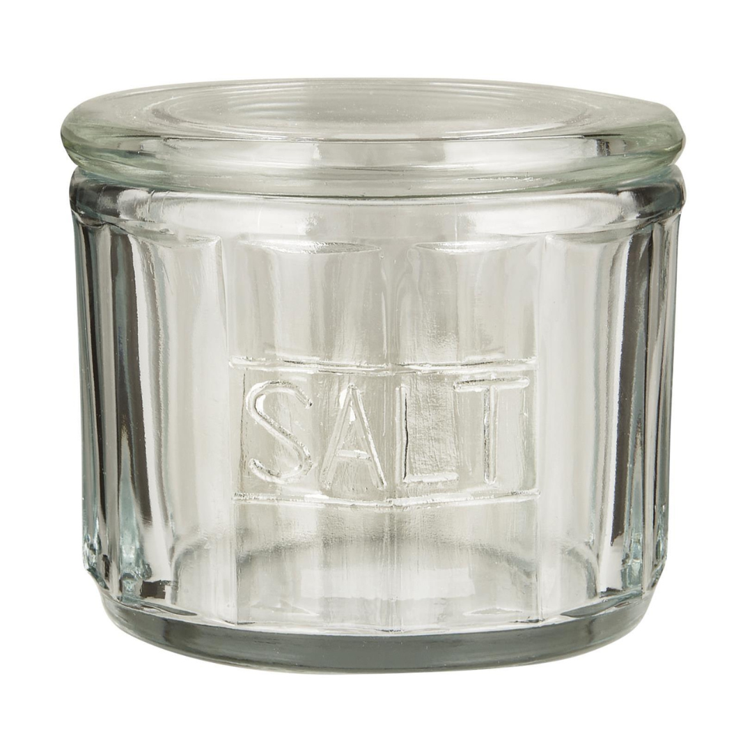 Køb Saltboks med låg i glas | 99,95 | Fri fragt over 149 kr. | Hurtig levering | Dag til dag levering | Ib Laursen | Saltskål, Skål, Krukke, Lille skål, Glas