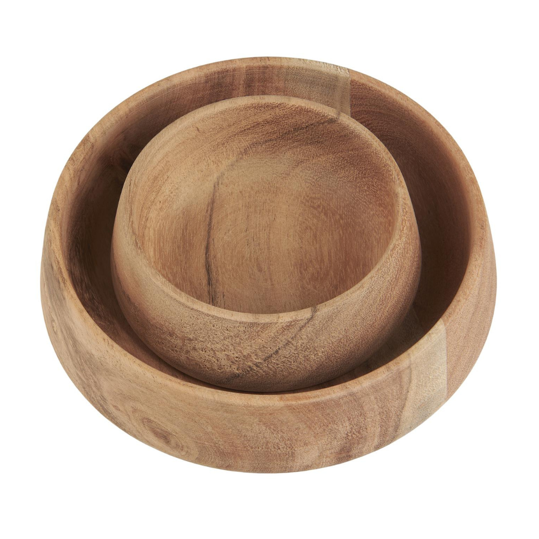 Køb Skål rund akacietræ - sæt af 2 stk | 229,95 | Fri fragt over 149 kr. | Hurtig levering | Dag til dag levering | Ib Laursen | Salt skål, Kar, Saltkar, Finger salt, Oileskål