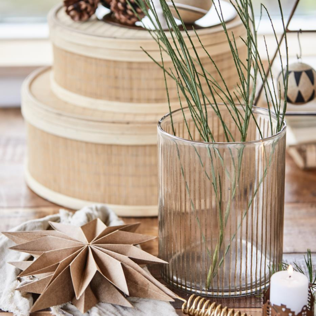 Køb Hurricane glas med indgraverede striber | 229,95 | Fri fragt over 149 kr. | Hurtig levering | Dag til dag levering | Ib Laursen | Glas, Cafeglas, Kaffeglas, Vandglas, Drikkeglas, Klassisk, Elegant