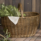 Køb Kurv med hank fuld pil | fra 249,95 | Fri fragt over 149 kr. | Hurtig levering | Dag til dag levering | Ib Laursen | Fuld pil, Kurve af fuld pil, Brun kurv, Fletkurv, Urtepotte, Skjuler, Indkøbskurv, Opbevaring, Opbevaringskurv