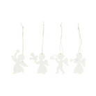 Køb Ophæng Papirklip engel - sæt af 4 stk | 29,95 | Fri fragt over 249 kr. | Hurtig levering | Dag til dag levering | Ib Laursen | Dekoration, Jul, Julepynt, Pynt, Borddækning, Hvid, Juleophæng, Ophæng, Juletræspynt, Juletræsophæng, Papirklipsophæng, Engle