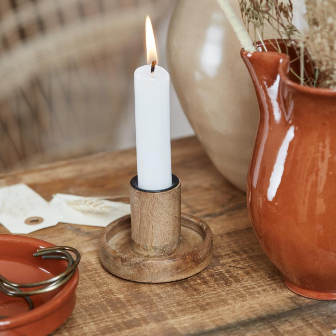 Køb Stage mangotræ | fra 69,95 | Fri fragt over 149 kr. | Hurtig levering | Dag til dag levering | Ib Laursen | Stage, Lysestage, Træstage, Træ, Mangotræ,