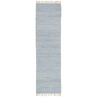 Kludetæppe med frynser