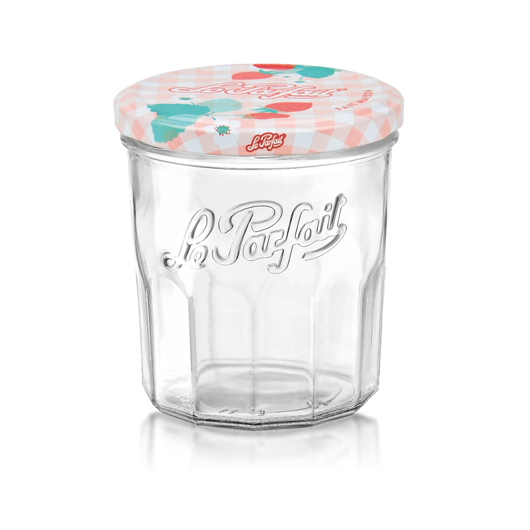 Køb Marmeladeglas 324 ml | 19,95 | Fri fragt over 149 kr. | Hurtig levering | Dag til dag levering | Le Parfait | Syltetøj, Marmelade, Home made, Hjemmelavet, Glas, Syltetøjsglas, Glas med skruelåg, Henkogningsglas, Sylteglas, Opbevaringsglas, Franske Le Parfait, Køkkenudstyr