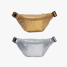 Køb Bæltetaske // Bumbag metallisk | 179,95 | Fri fragt over 149 kr. | Hurtig levering | Dag til dag levering | Loqi | Håndtaske, Mavetaske, Skuldertaske, Taske, Pung, Bumbag, Fanny pack, Crossbody marvel, Gold, Silver