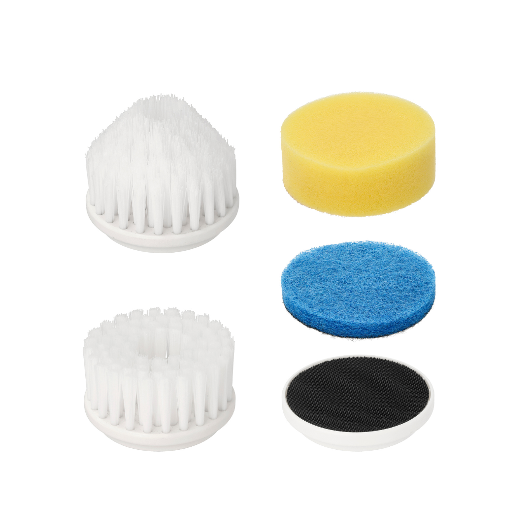 Køb Elektrisk rengøringsbørste Hvid - sæt af 6 dele | 349,00 | Fri fragt over 149 kr. | Hurtig levering | Dag til dag levering | Nordic Sense | Rengøring,