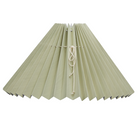 Smuk plissé lampeskærm fra Pink Rose. Skærmen findes i flere forskellige farver og størrelser | Håndlavet | Hurtig levering