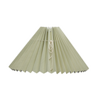 Smuk plissé lampeskærm fra Pink Rose. Skærmen findes i flere forskellige farver og størrelser | Håndlavet | Hurtig levering