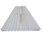 Smuk plissé lampeskærm fra Pink Rose. Skærmen findes i flere forskellige farver og størrelser | Håndlavet | Hurtig levering