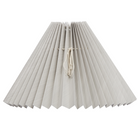 Smuk plissé lampeskærm fra Pink Rose. Skærmen findes i flere forskellige farver og størrelser | Håndlavet | Hurtig levering