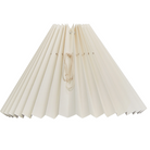 Smuk plissé lampeskærm fra Pink Rose. Skærmen findes i flere forskellige farver og størrelser | Håndlavet | Hurtig levering