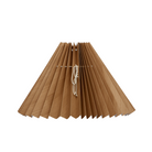 Smuk plissé lampeskærm fra Pink Rose. Skærmen findes i flere forskellige farver og størrelser | Håndlavet | Hurtig levering