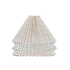 Smuk plissé lampeskærm fra Pink Rose. Skærmen findes i flere forskellige farver og størrelser | Håndlavet | Hurtig levering