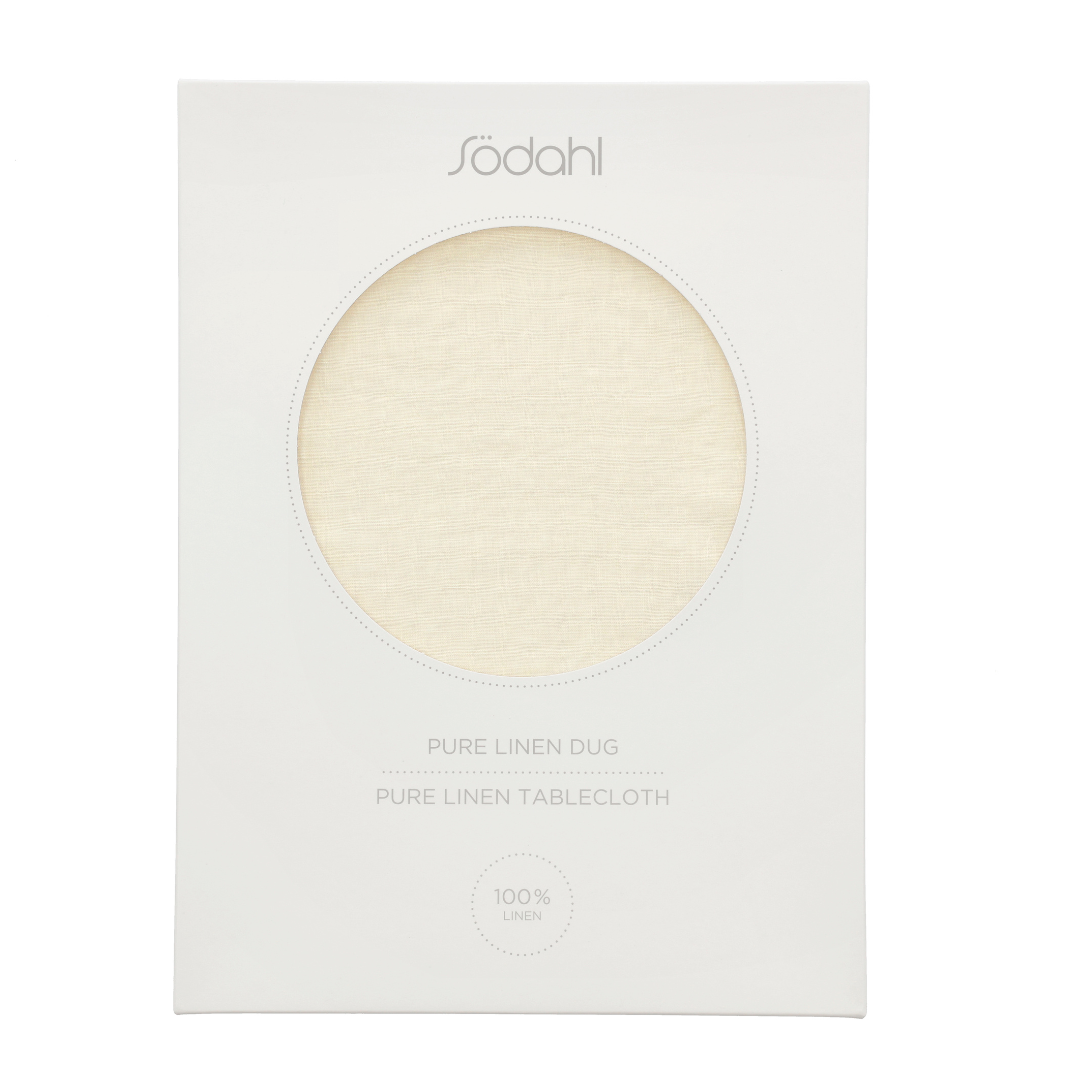 Køb Dug Pure Linen | fra 999,00 | Fri fragt over 149 kr. | Hurtig levering | Dag til dag levering | Södahl | Borddug, 140x270 cm, 140x320 cm, Lang dug, Hør