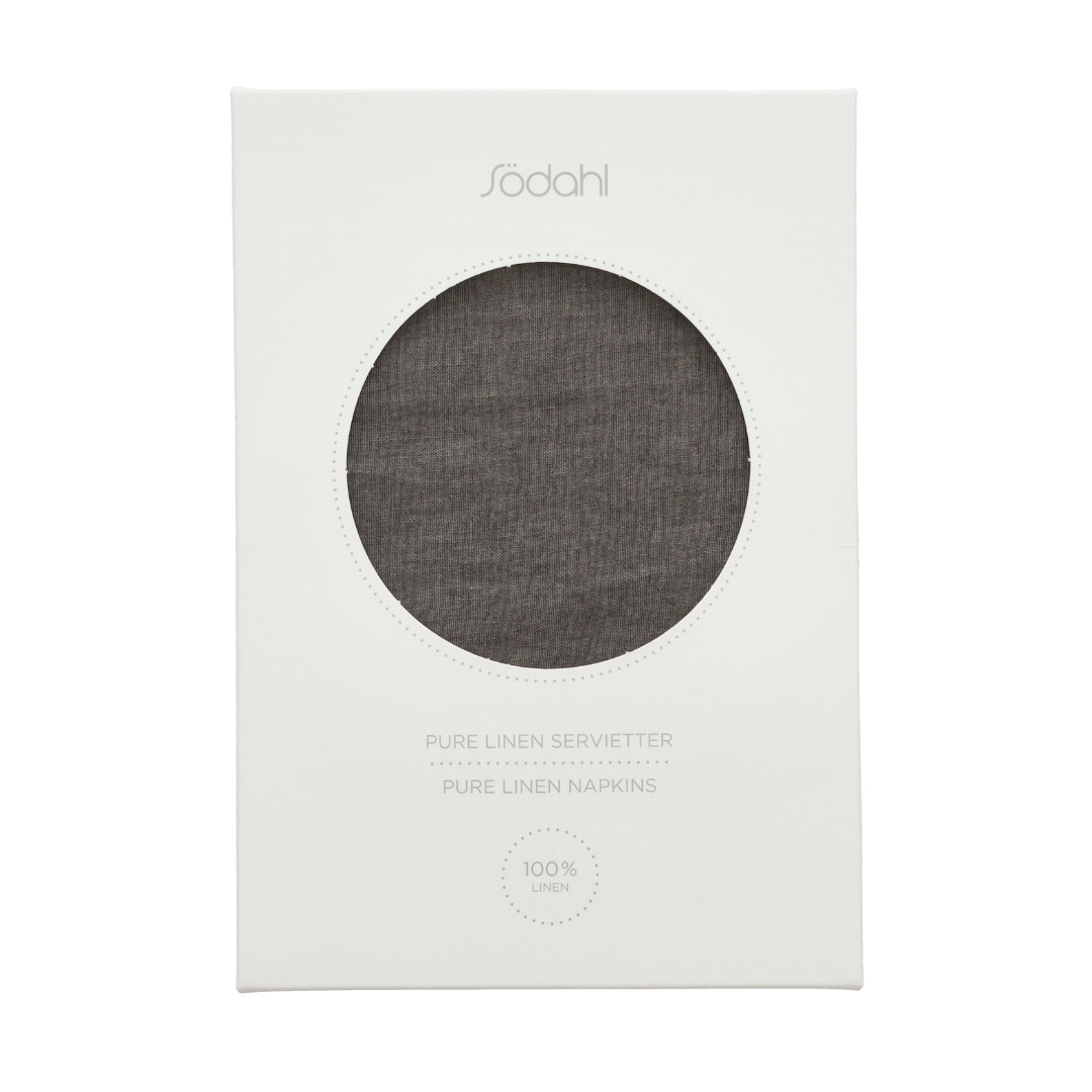 Køb Stofservietter Pure Linen - sæt af 2 stk | 199,95 | Fri fragt over 149 kr. | Hurtig levering | Dag til dag levering | Södahl | Serviet, Mundserviet, Brødkurvserviet, Brødserviet