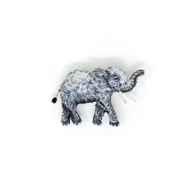 Køb Broche - African Forest Elephant Brooch Pin | 639,00 | Fri fragt over 149 kr. | Hurtig levering | Dag til dag levering | TROVELORE | Vintage, Håndlavet, Hand made, Førsteklasses materialer, Godt design, Kvalitetsarbejde, Indien