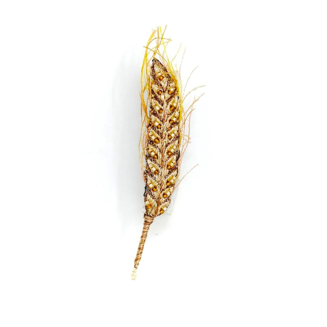 Køb Broche - Ear of Wheat Brooch Pin | 429,00 | Fri fragt over 149 kr. | Hurtig levering | Dag til dag levering | TROVELORE | Vintage, Håndlavet, Hand made, Førsteklasses materialer, Godt design, Kvalitetsarbejde, Indien